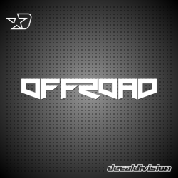 Offroad Wordmark Sticker